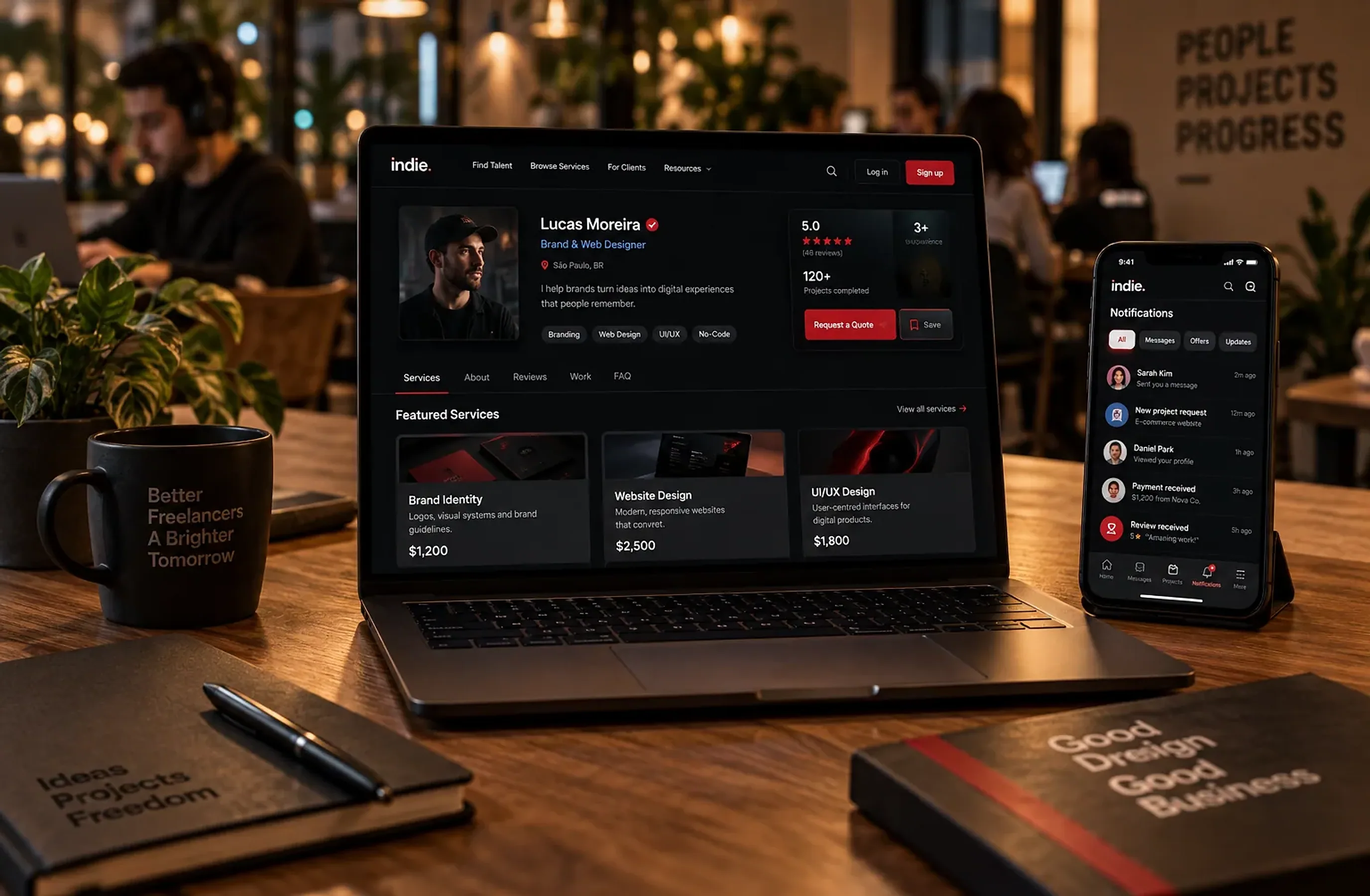 Freelae — projeto em contexto