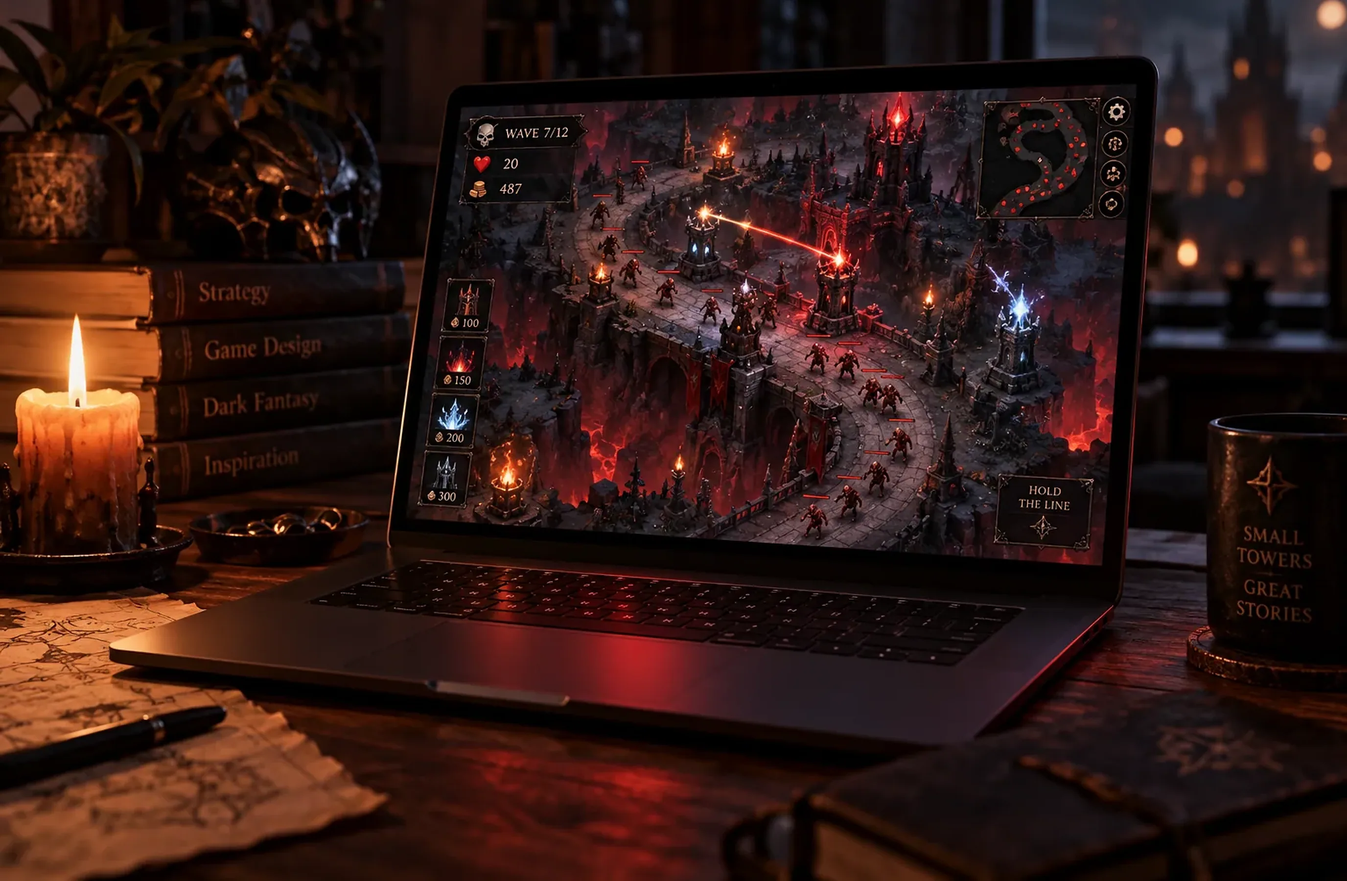 Valedorn TD — projeto em contexto