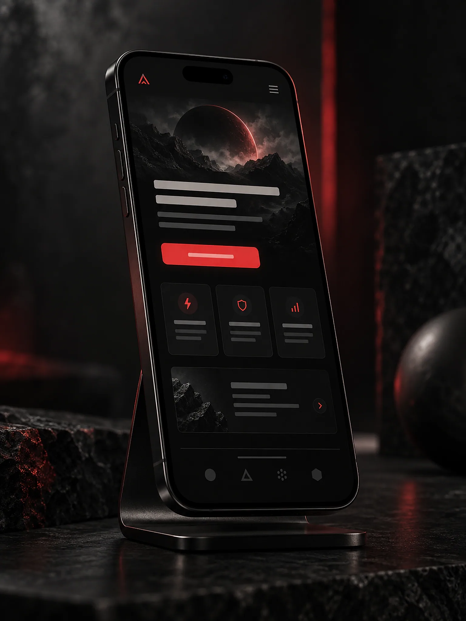 Landing Page — versão mobile